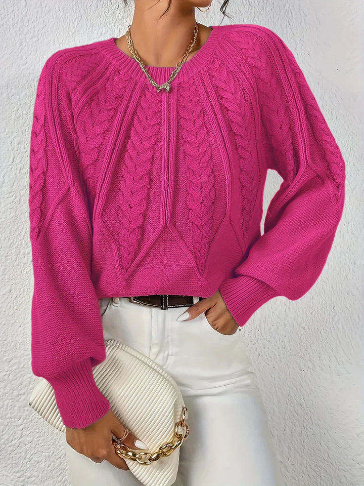 Heidi | Maglione in maglia elegante a girocollo