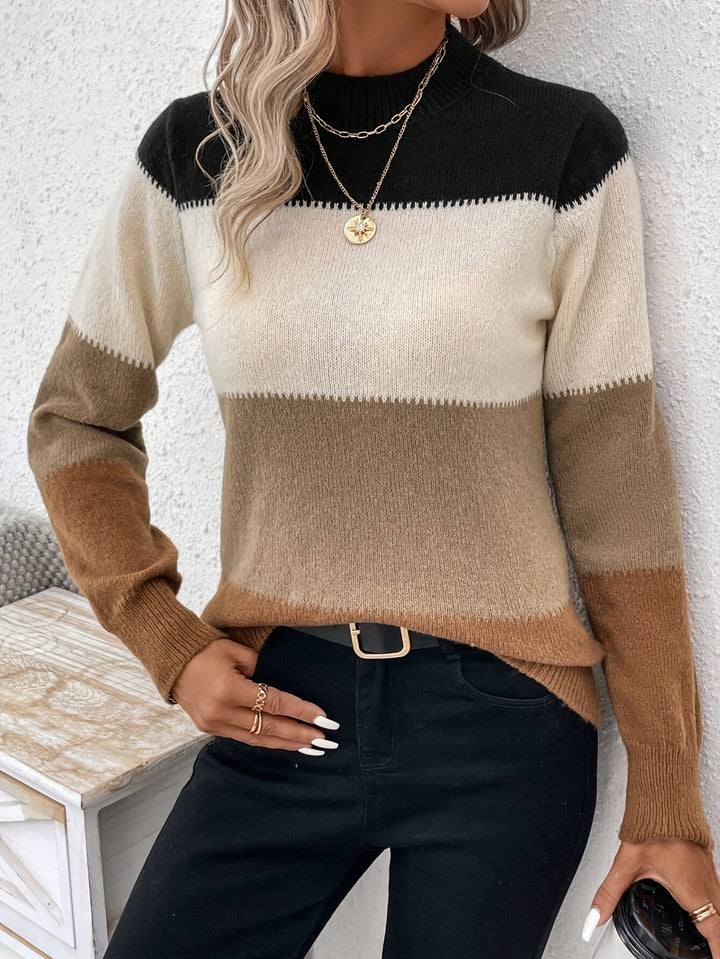 Ingrid | Maglione a righe compatto