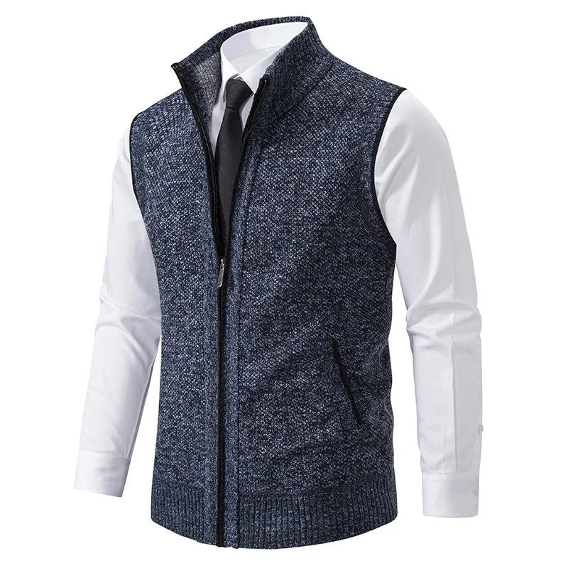 Rubén | Gilet senza maniche in felpa tessuta