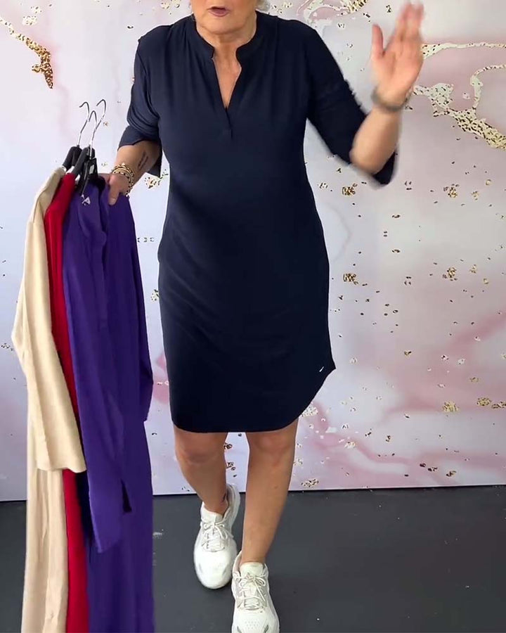 Orlane | Abito elegante con scollo a V