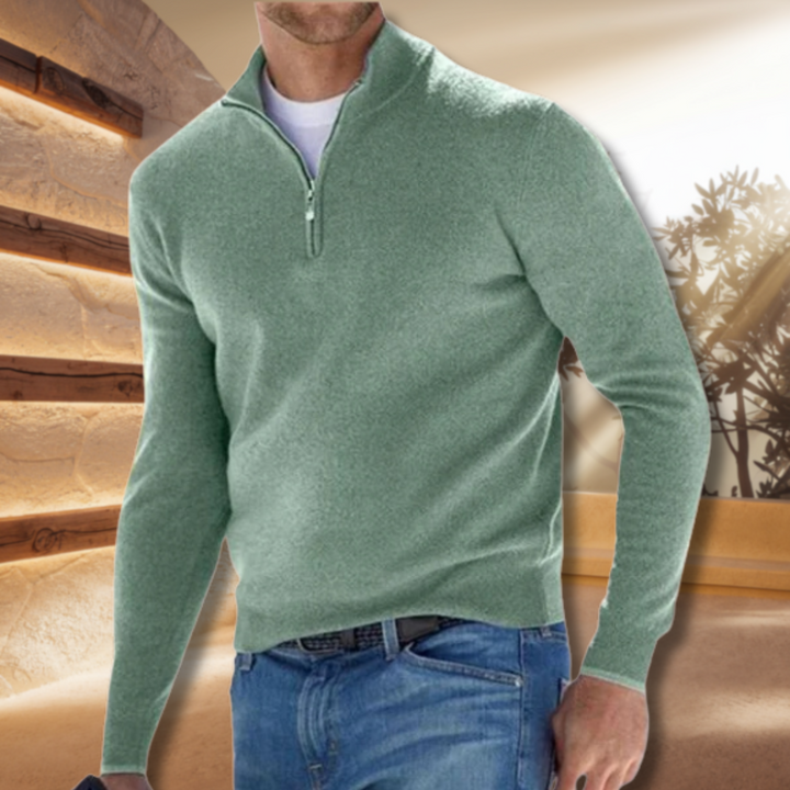 Fausto | Felpa con zip
