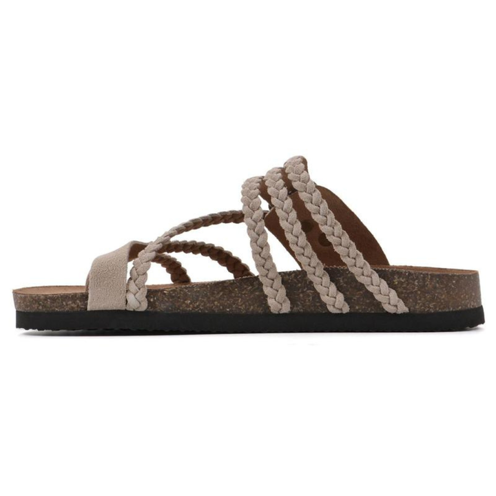 Fiorella | Sandali intrecciati eleganti
