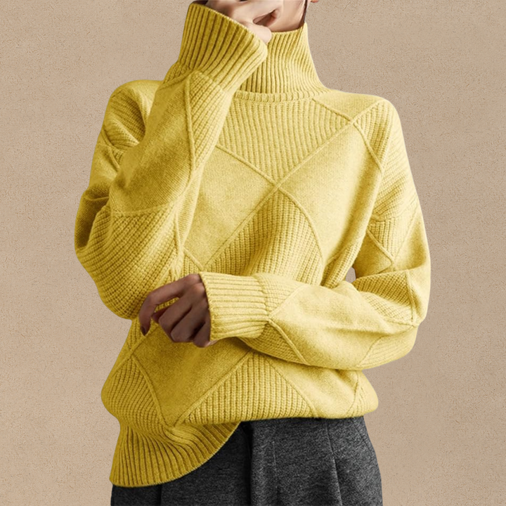 Maelis | Maglione strutturato per un'eleganza accogliente