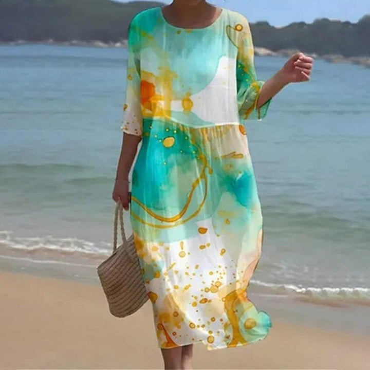 Brisha | Abito floreale elegante