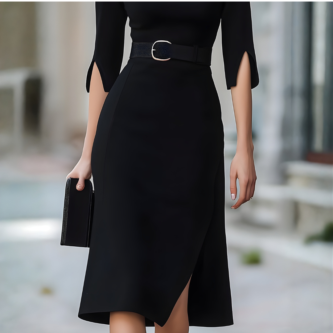 Aveline | Abito midi dall'allure incantevole