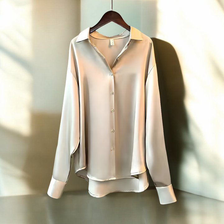 Amelia | Camicia in raso per donne