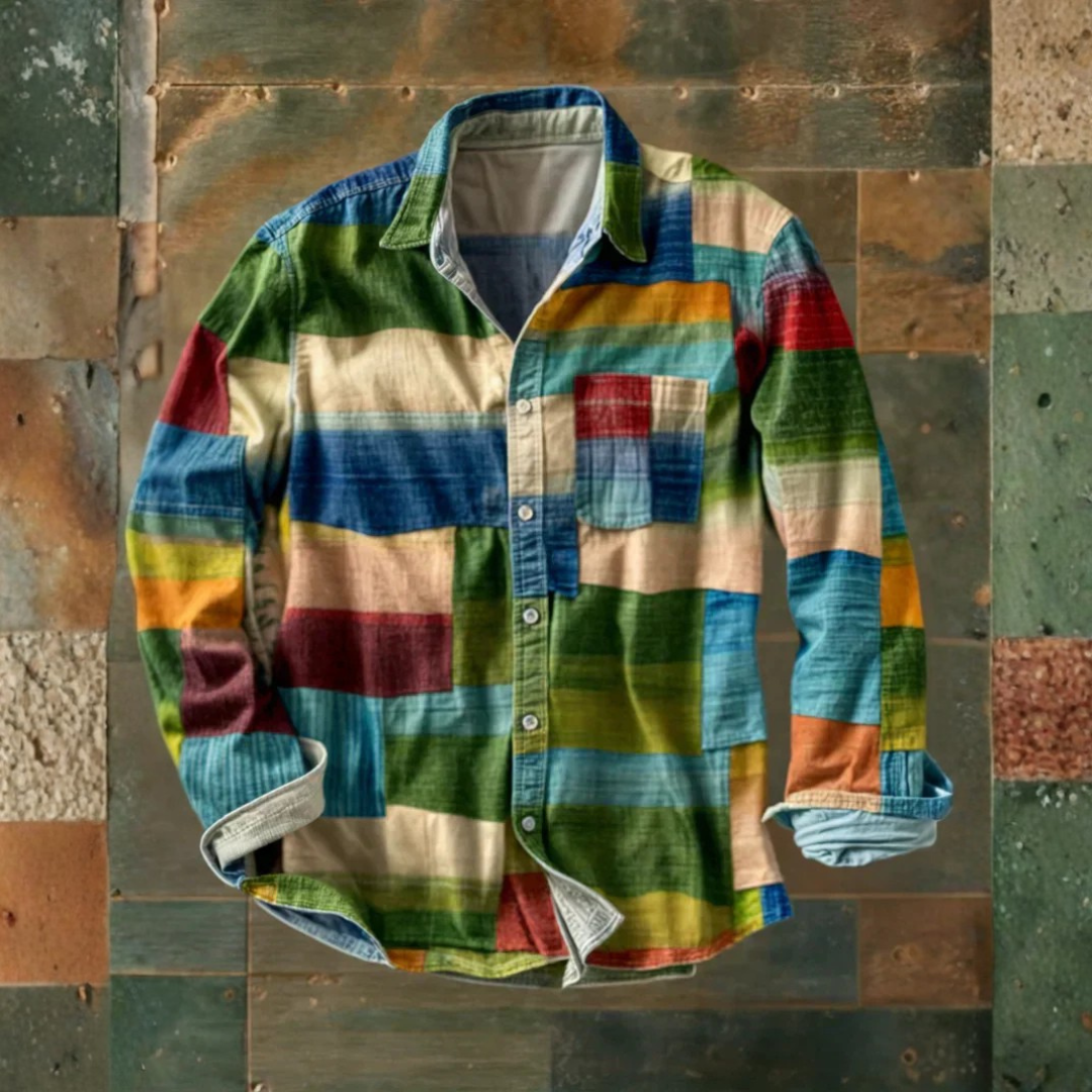 Arturo | Camicia a Mosaico