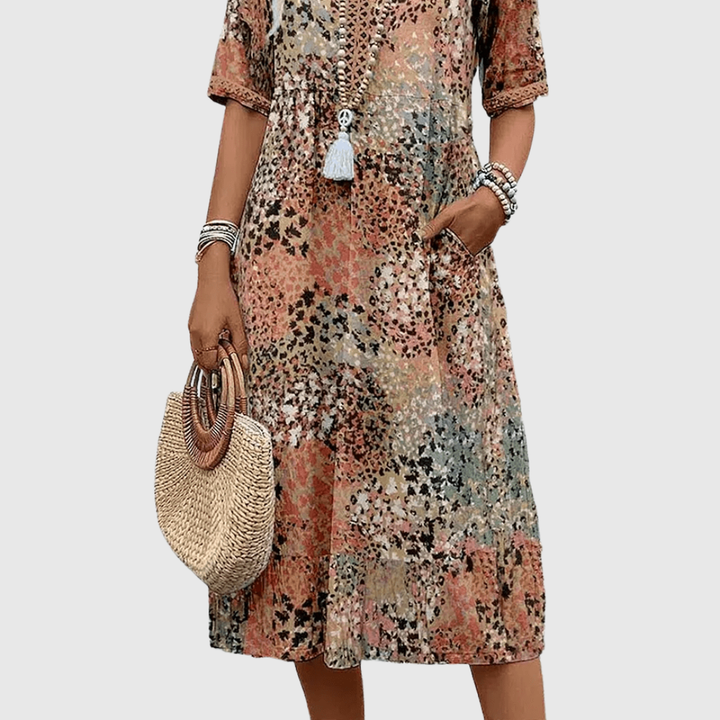 Marina | Abito Midi Elegante Estate