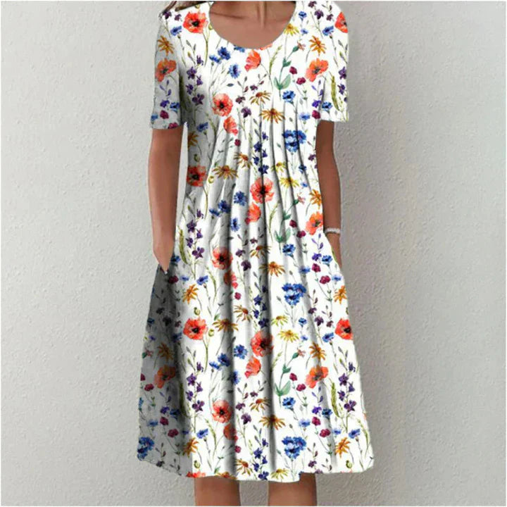 Valeriana | Vestito elegante in cotone