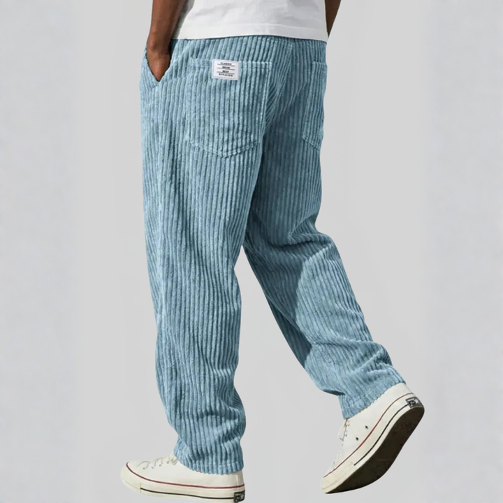 Gareth | Pantaloni in velluto a coste ispirati al vintage