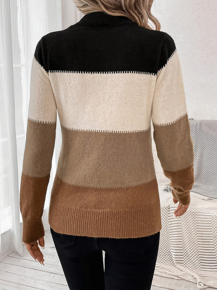 Ingrid | Maglione a righe compatto