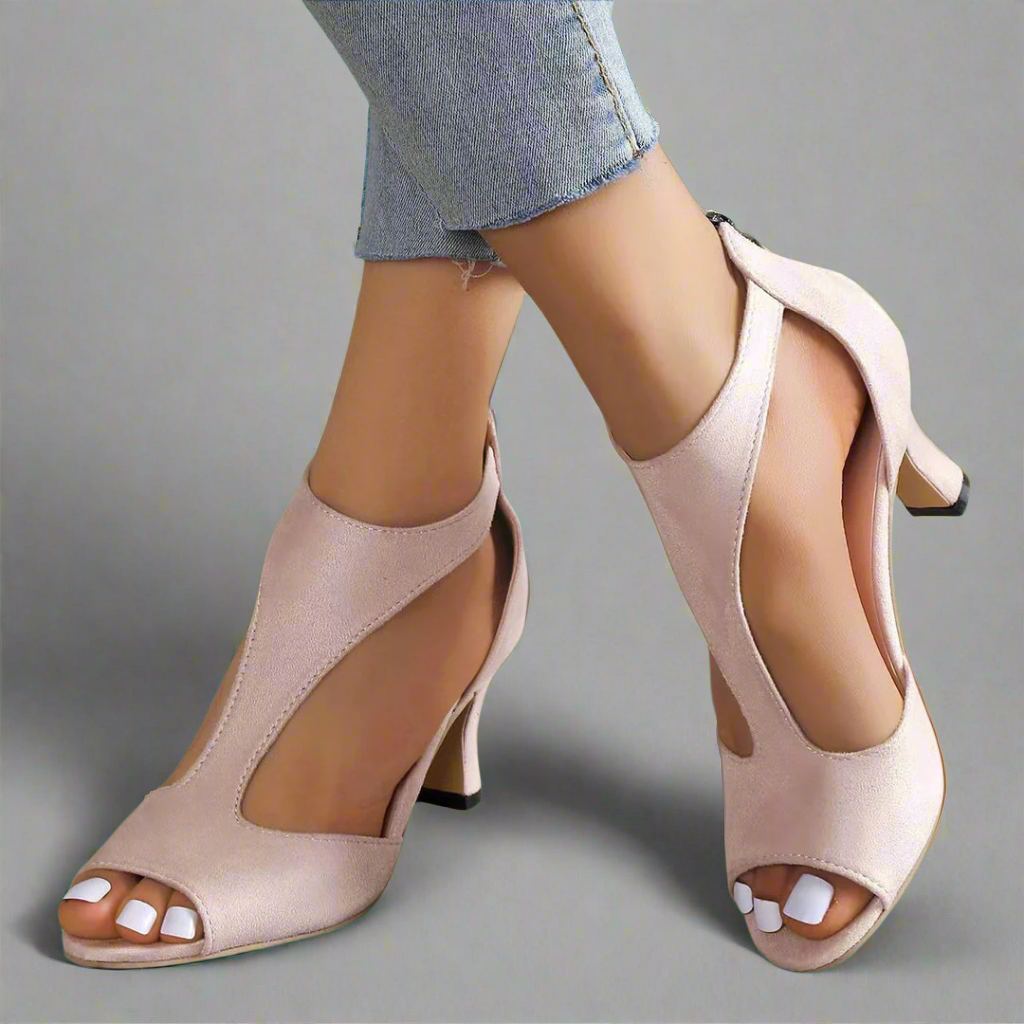 Heidrun | Sandali Eleganti con Tacchi Comodi