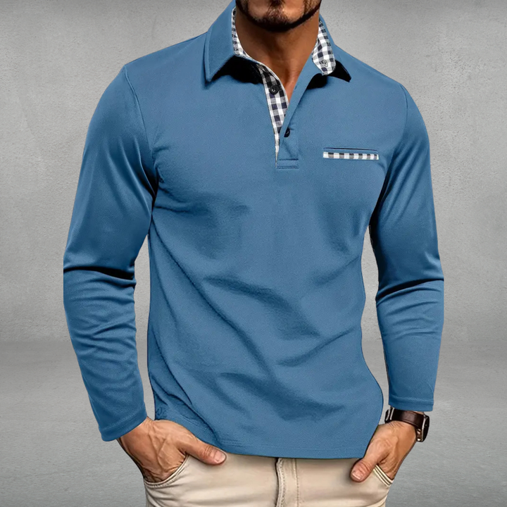 Julien | Polo a maniche lunghe, eleganza casual