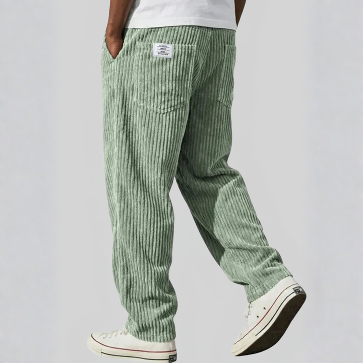 Gareth | Pantaloni in velluto a coste ispirati al vintage