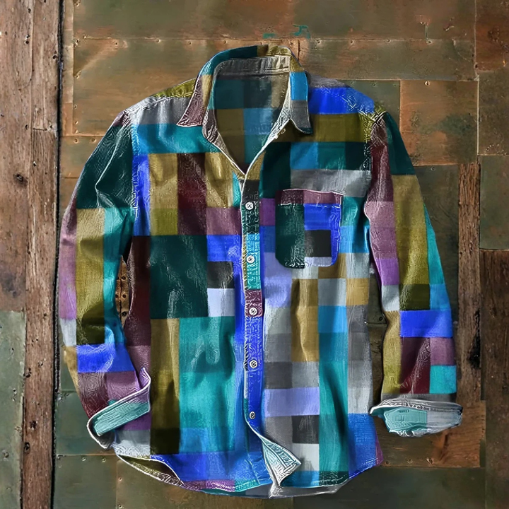Arturo | Camicia a Mosaico