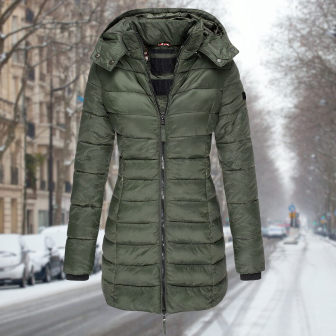 Éloria | Cappotto Trapuntato Eleganza Invernale