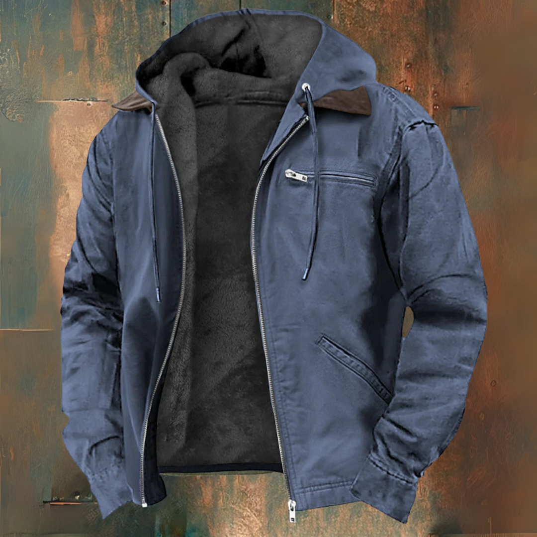Gaspard | Gilet con cappuccio e cerniera