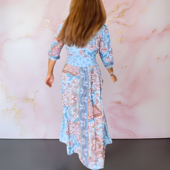 Marga | Elegante vestito estivo con scollo a V