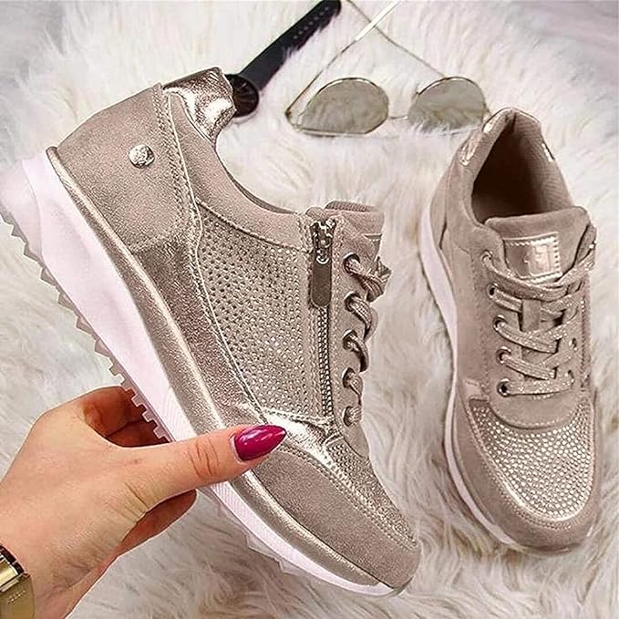 Rosalia | Sneakers ortopediche con zip
