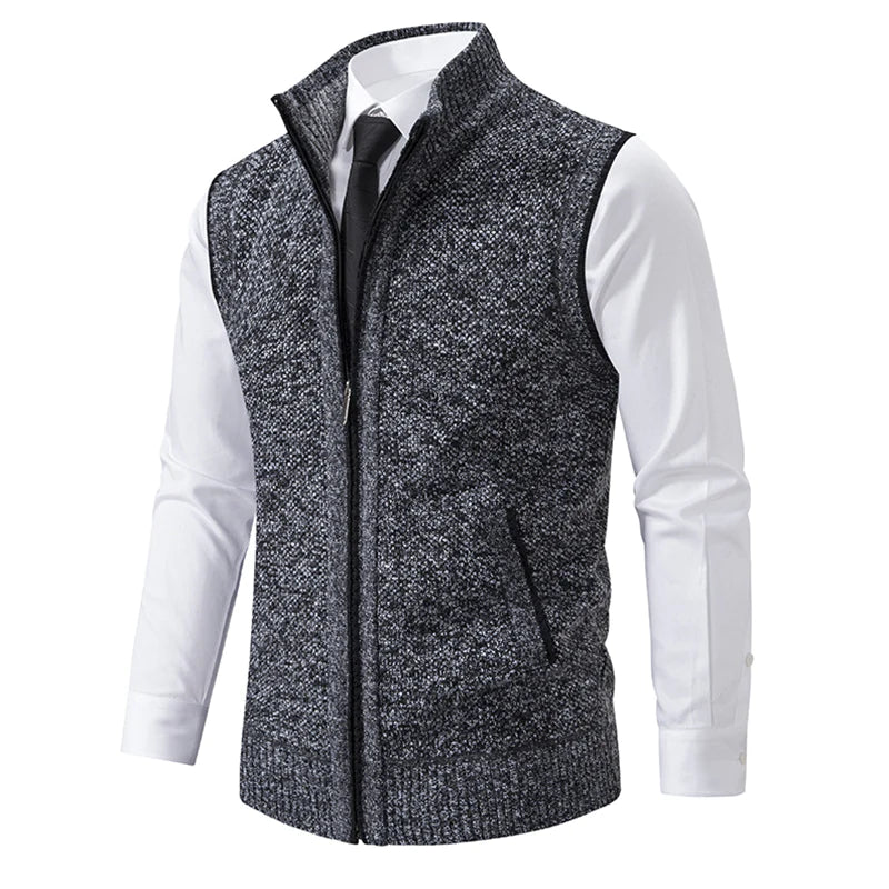 Rubén | Gilet senza maniche in felpa tessuta