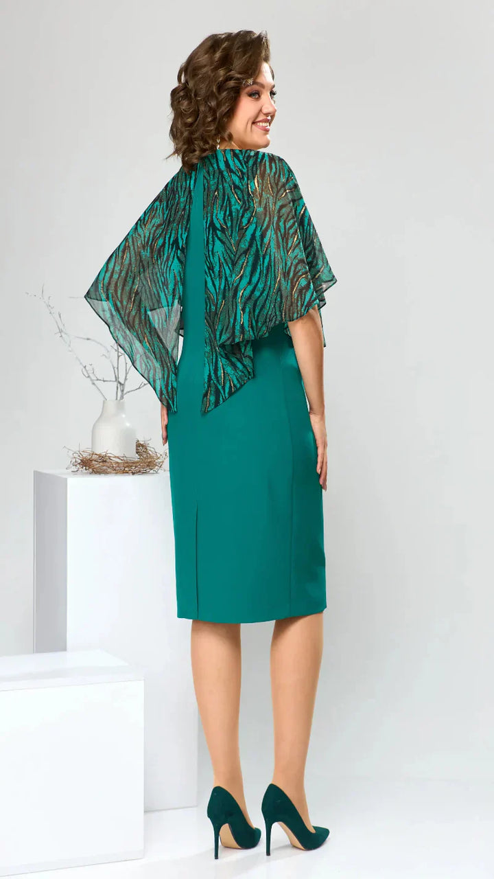 Mirabella | Abito elegante con dettagli drappeggiati