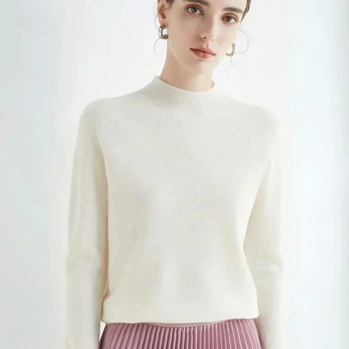 Mira | maglione in cachemire a collo alto