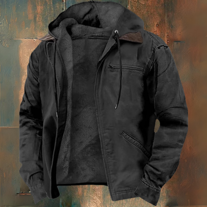 Gaspard | Gilet con cappuccio e cerniera