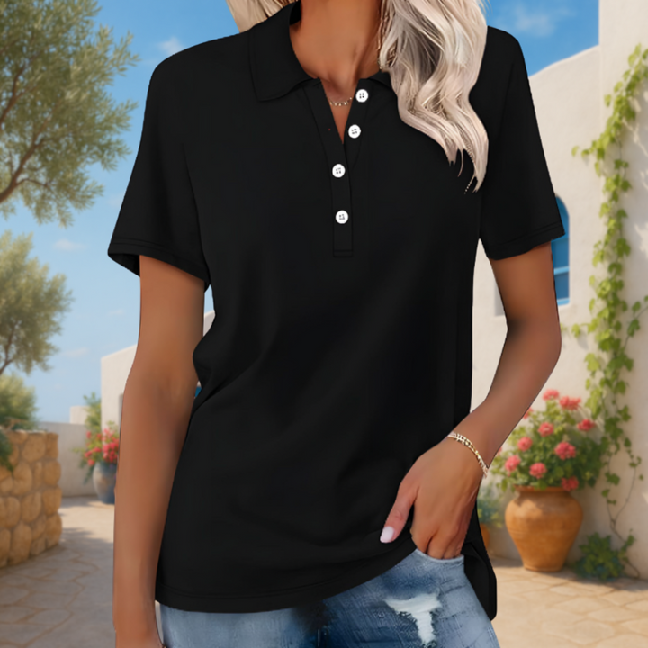 Mia | Polo in materiali sostenibili per donna