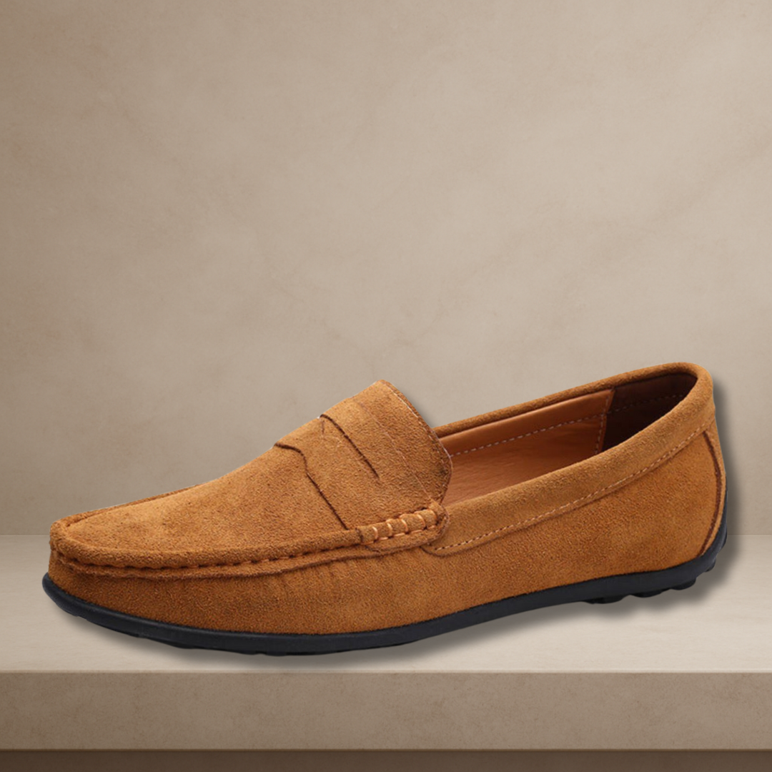 Harold | Mocassino in camoscio morbido