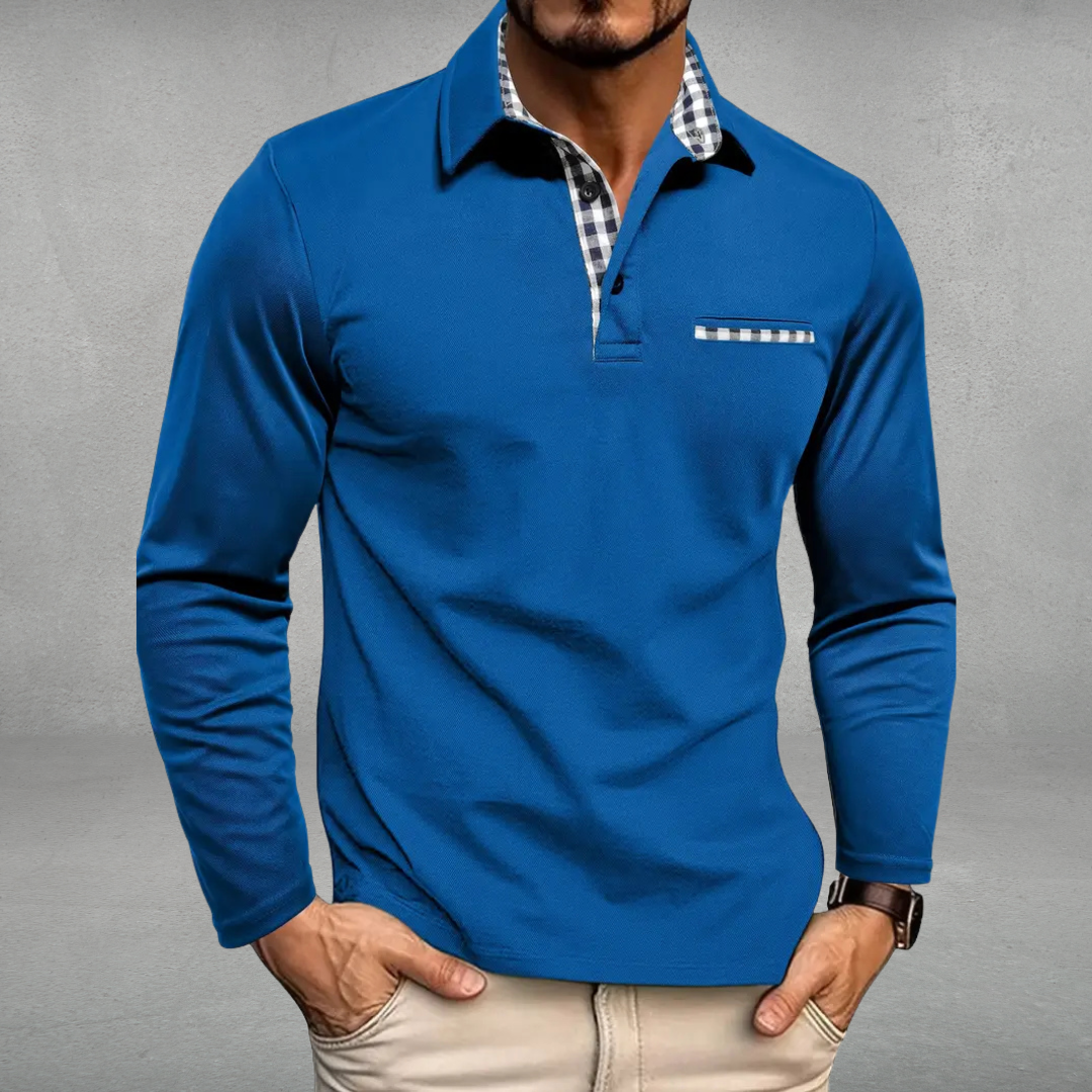 Julien | Polo a maniche lunghe, eleganza casual