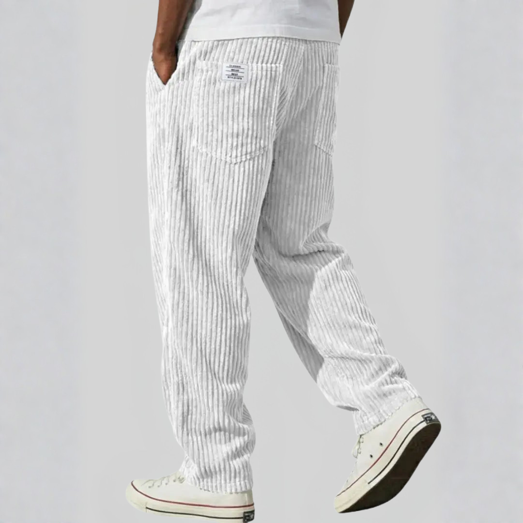 Gareth | Pantaloni in velluto a coste ispirati al vintage
