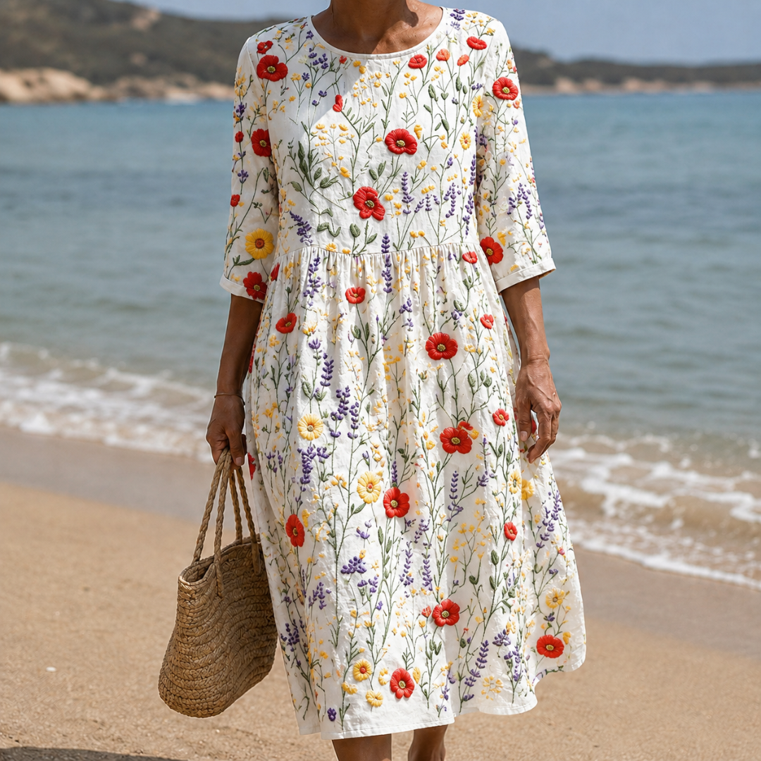 Raquel | Abito Vintage Ricamato