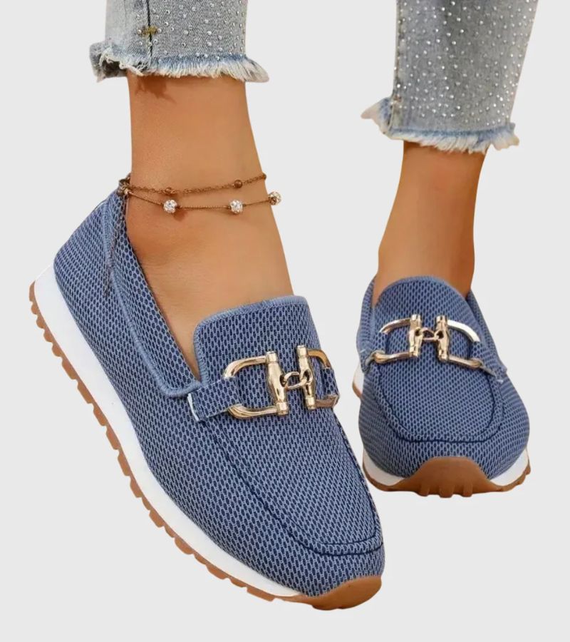 Susie | Mocassini con fibbia dorata
