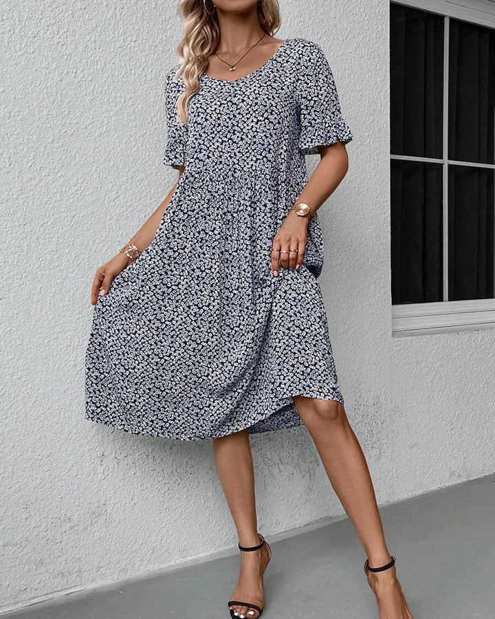 Fleur | Abito midi elegante a fiori