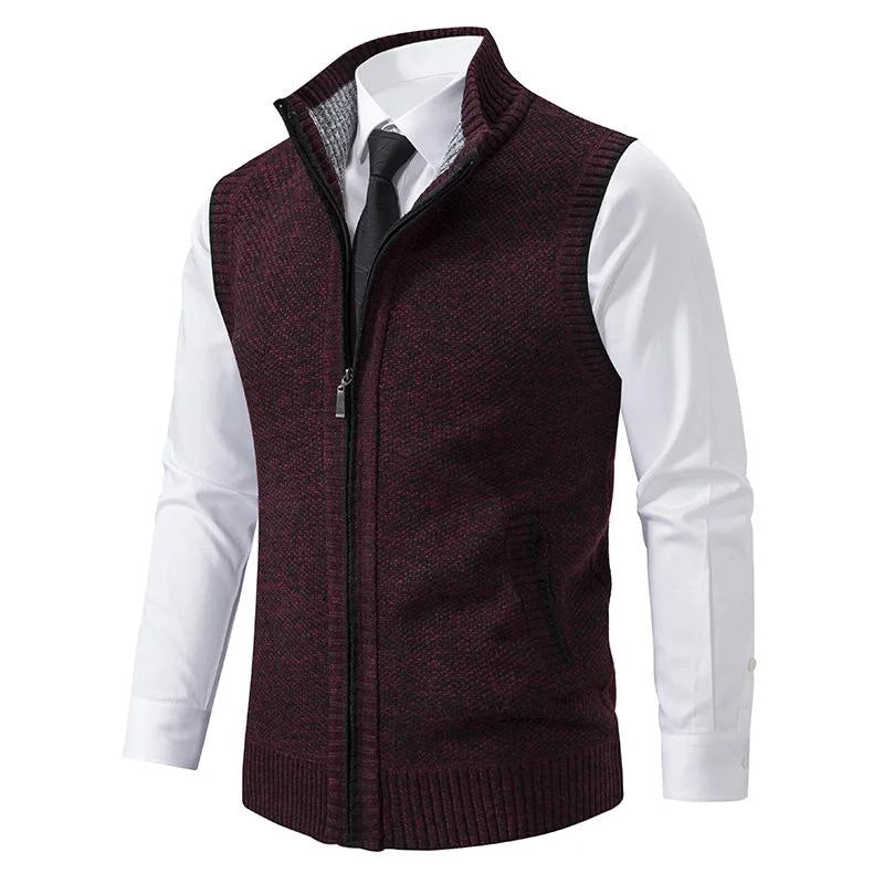 Rubén | Gilet senza maniche in felpa tessuta