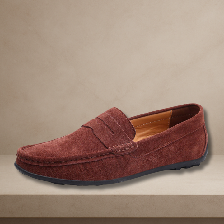 Harold | Mocassino in camoscio morbido