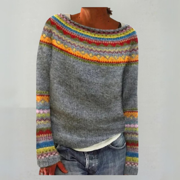 Mercedes | Maglione invernale in maglia a motivo