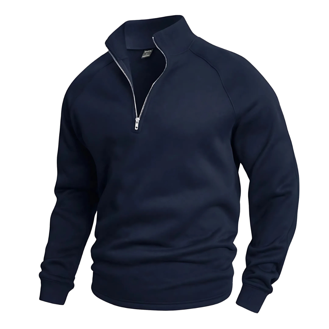Salvador | Camicia da relax con cerniera a metà zip