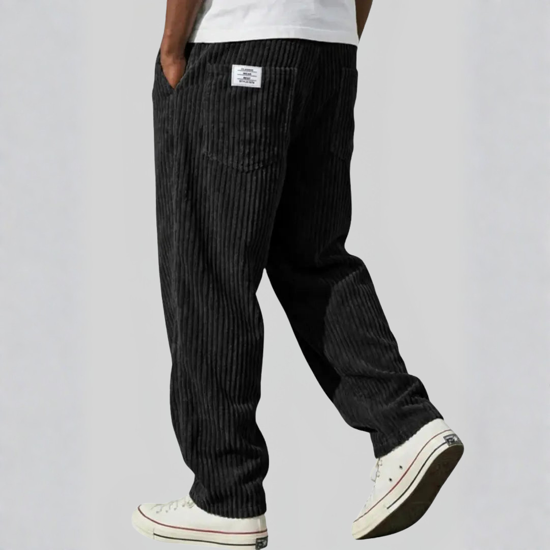 Gareth | Pantaloni in velluto a coste ispirati al vintage