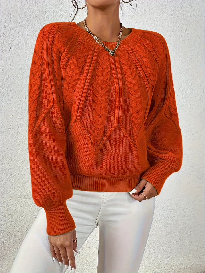 Heidi | Maglione in maglia elegante a girocollo