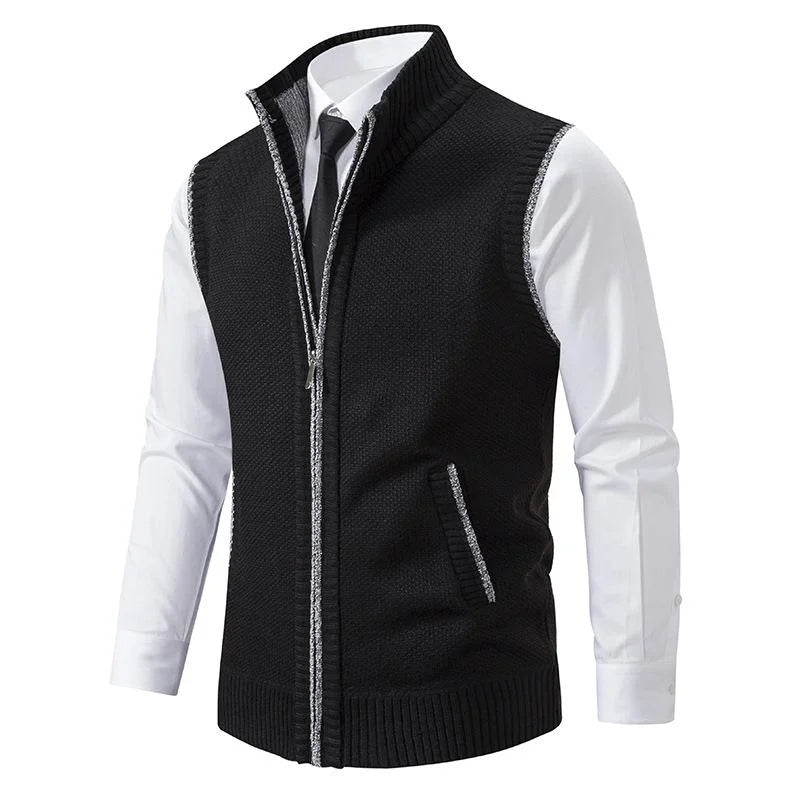 Rubén | Gilet senza maniche in felpa tessuta