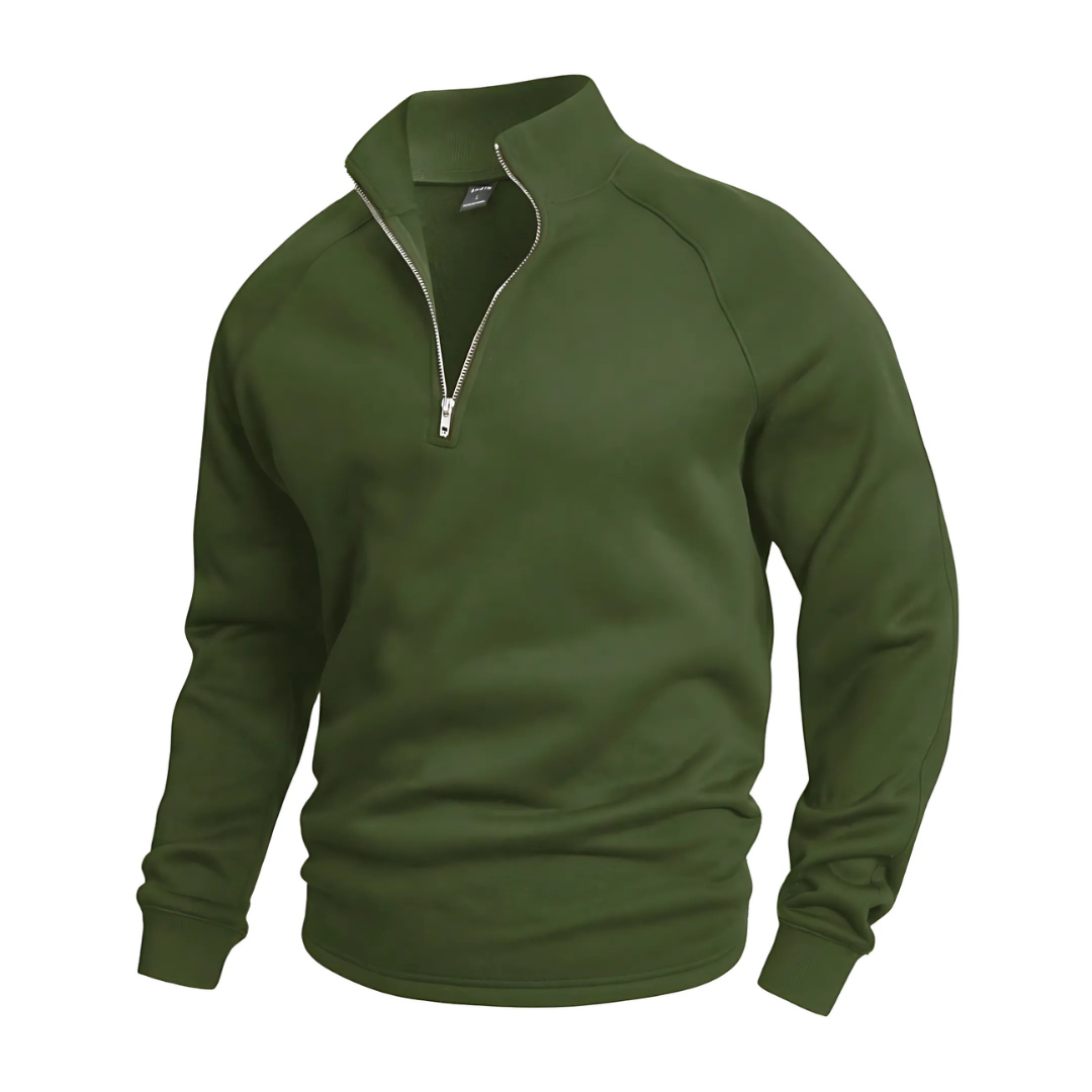 Salvador | Camicia da relax con cerniera a metà zip
