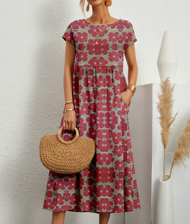 Roselle | Vestito floreale chic