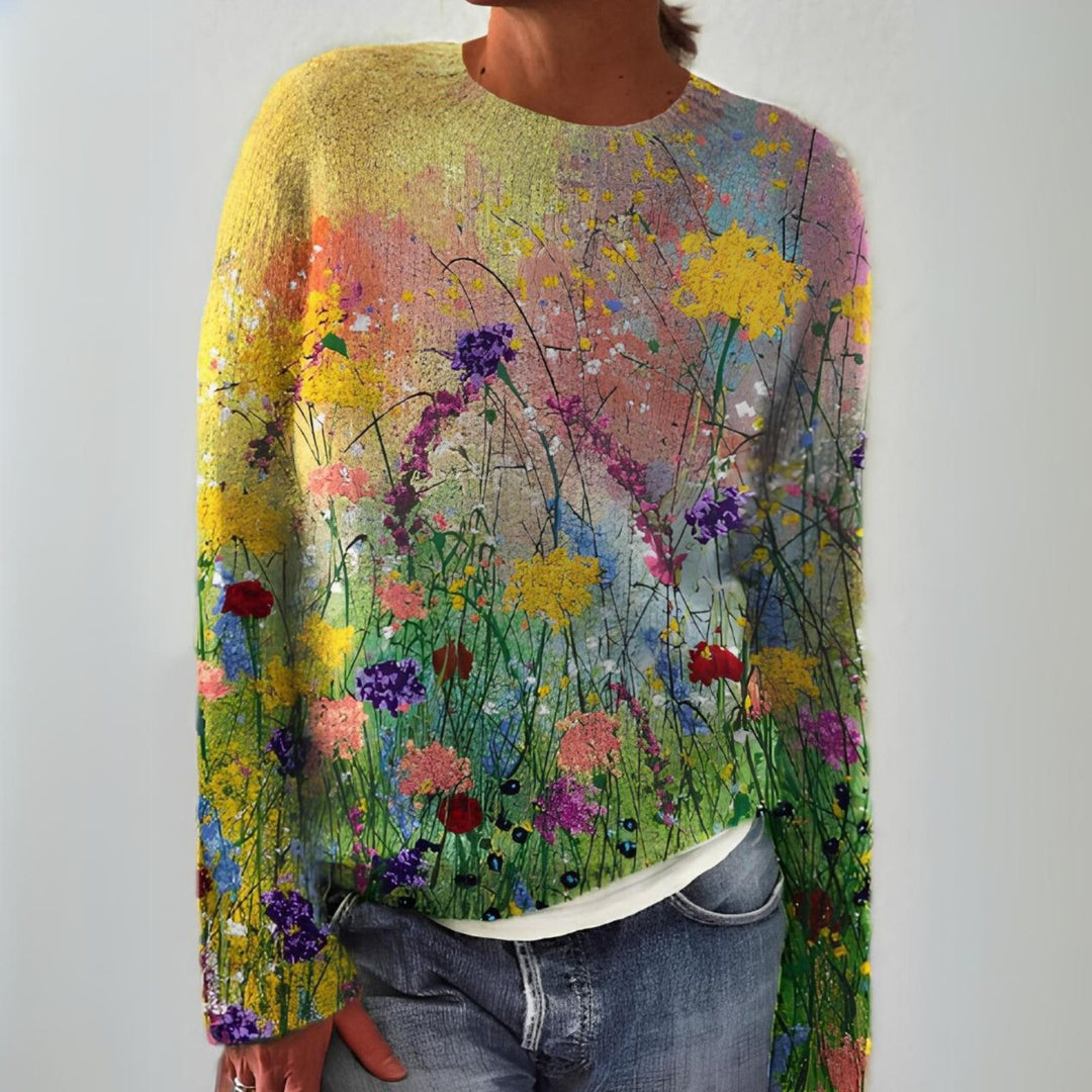 Regina | maglione a fiori