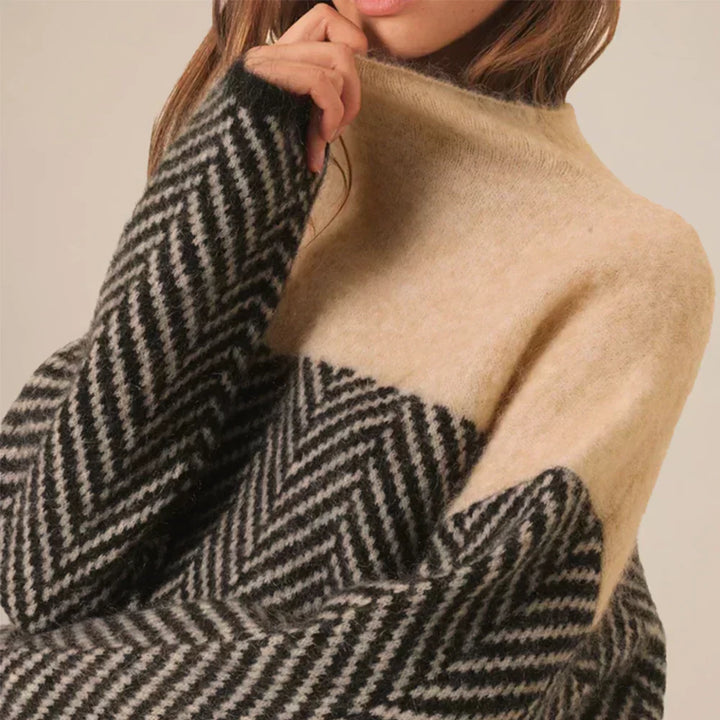 Johanna | Maglione a motivo zigzag