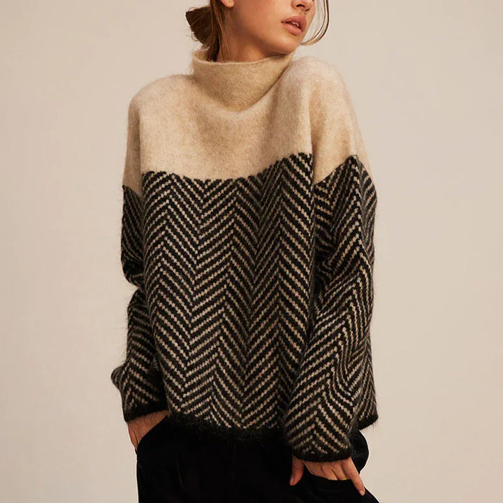 Johanna | Maglione a motivo zigzag