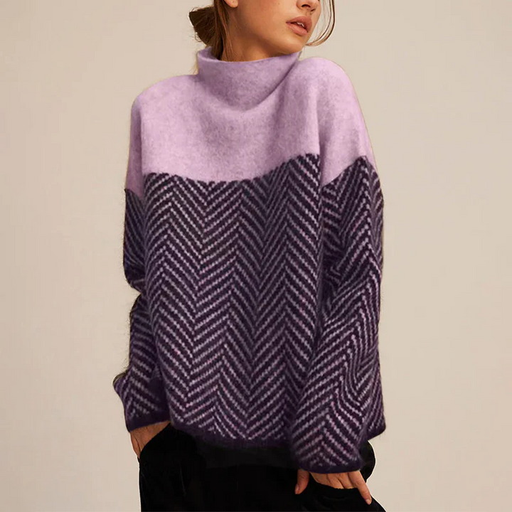 Johanna | Maglione a motivo zigzag