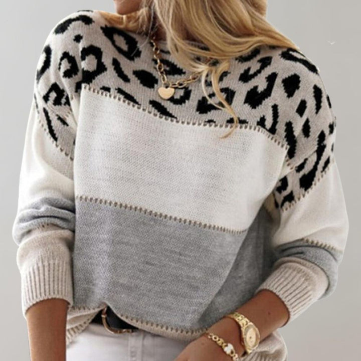 Cléa | Maglione Leopardato Chic