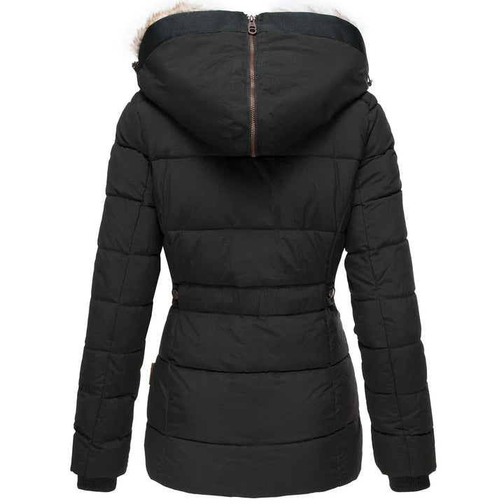 Marisol | cappotto invernale caldo con fodera in pelliccia