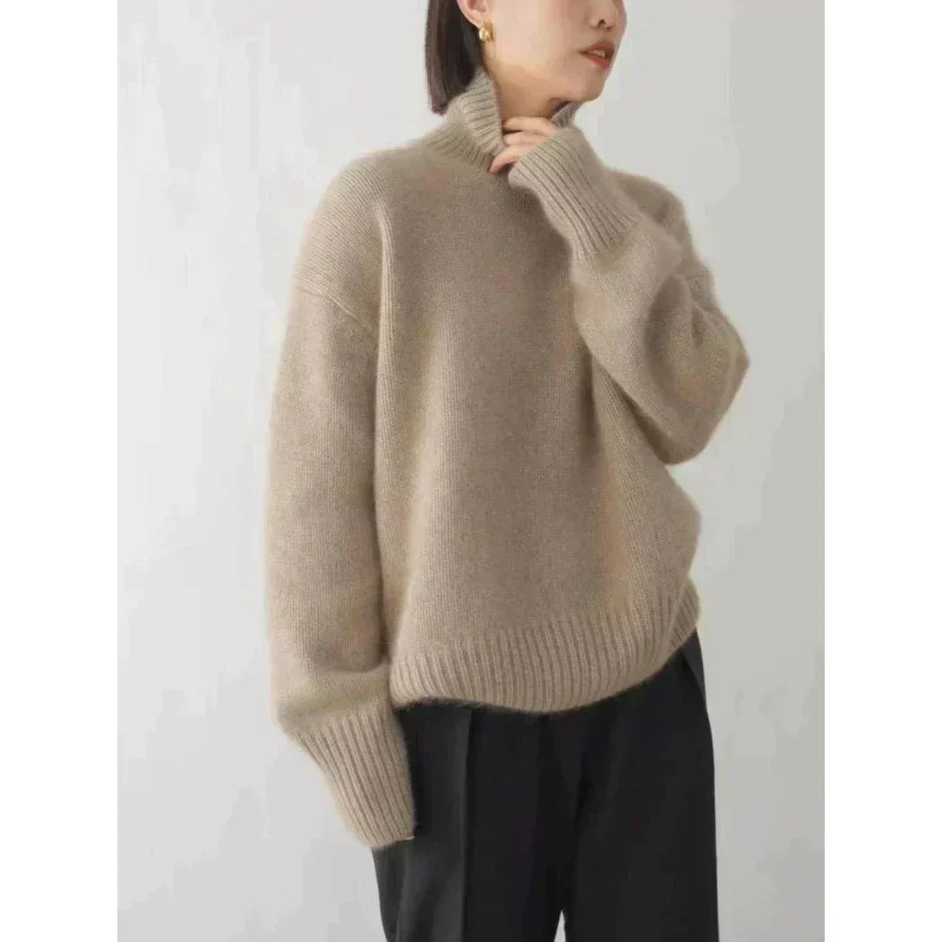 Eveline | Maglione in cachemire a collo alto